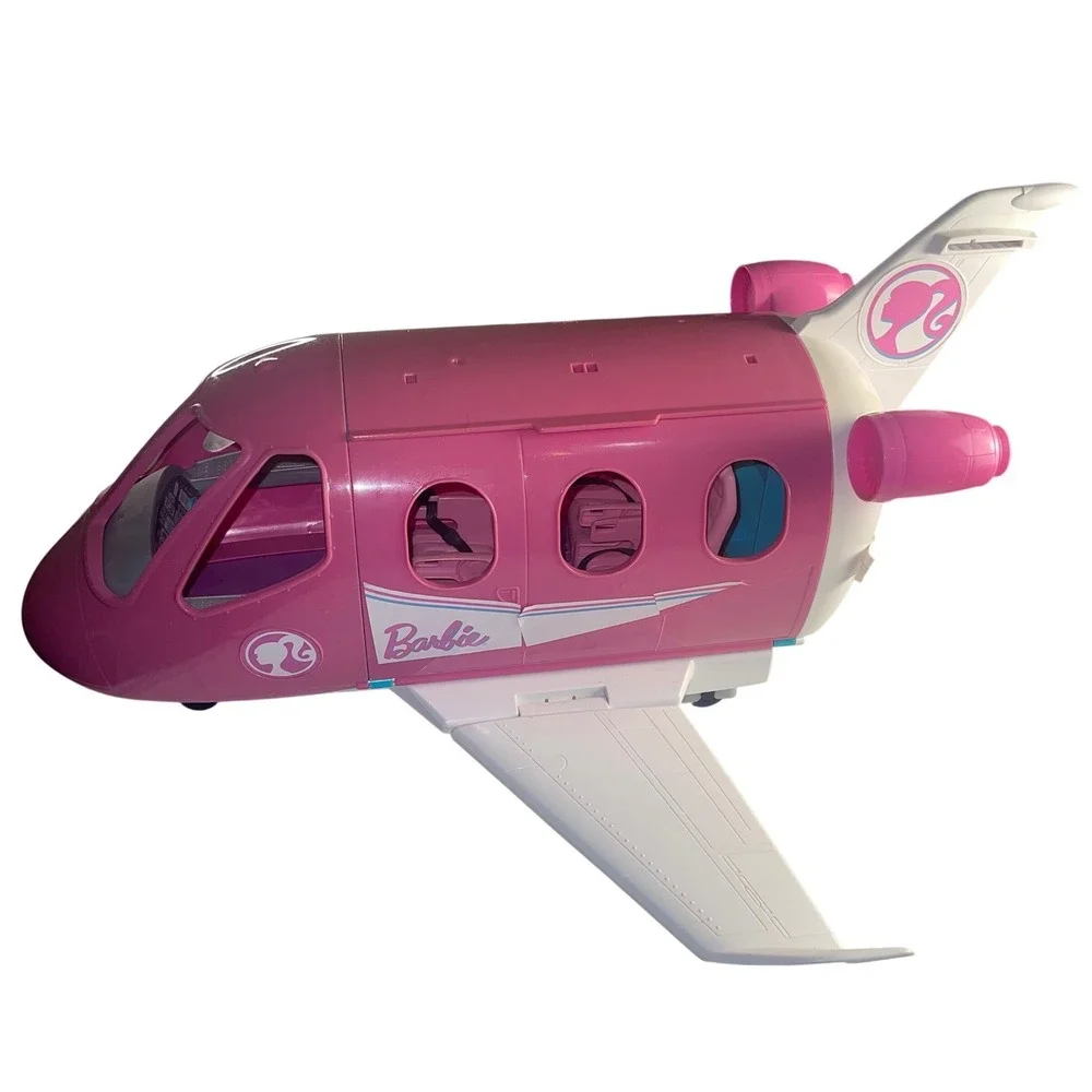 RARE Barbie Dream Jet‎ Plane Pink Vintage Y2K Nostalgia Playset READ